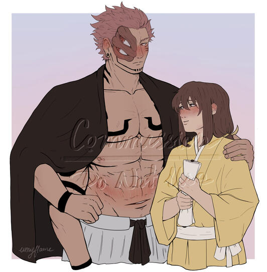 Waist Up Flat + Original Character